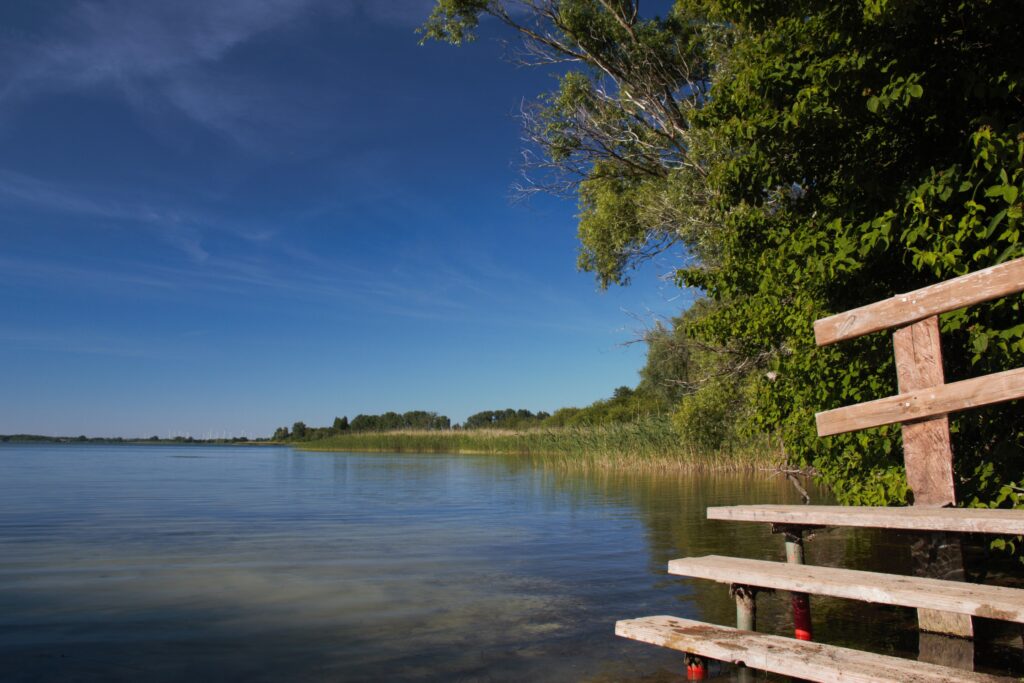 Badestelle Unteruckersee Siefertshof, Foto:  Alena Lampe