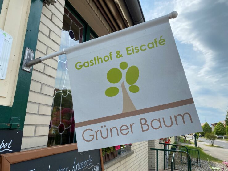Gasthof Grüner Baum und Eisdiele Gramzow, Foto: Alena Lampe