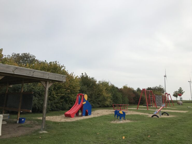 Spielplatz in Blindow, Foto: Anet Hoppe