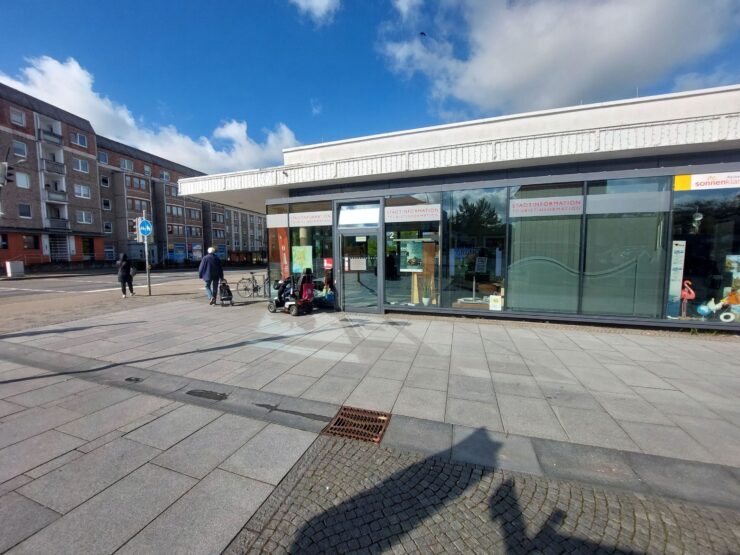 Stadtinformation Prenzlau Marktberg, Foto: Antje Lang