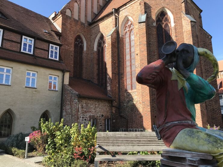 Dominikanerkloster Prenzlau Harlekin, Foto: Anet Hoppe, Lizenz: tmu GmbH