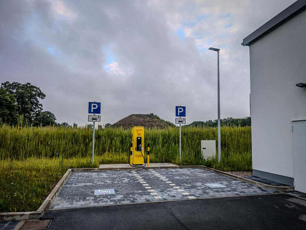 Stromtankstelle Netto Brüssow , Foto: Mario Thiel